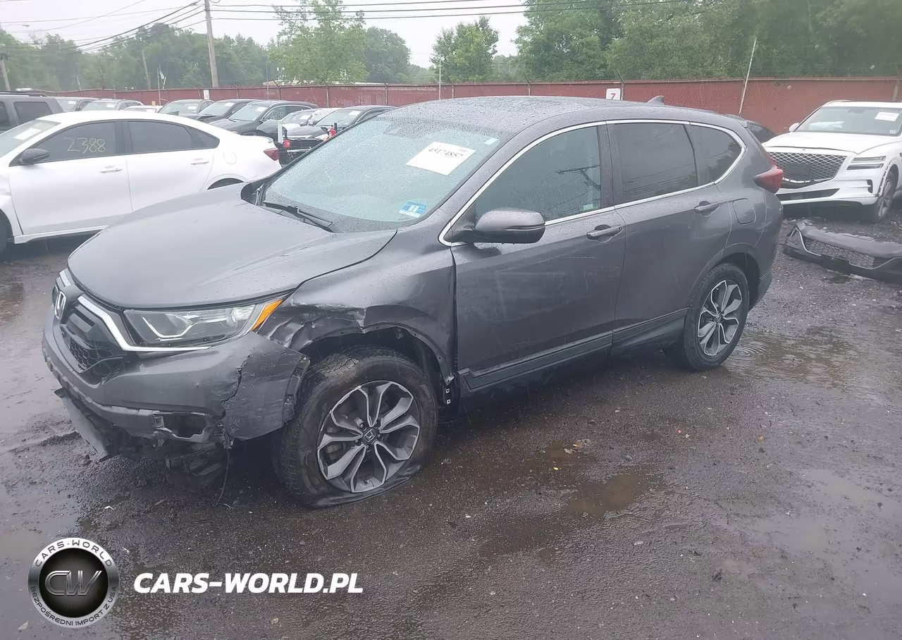 2020 Honda Cr-V Awd Ex-L VIN:2HKRW2H83LH651528 - 2