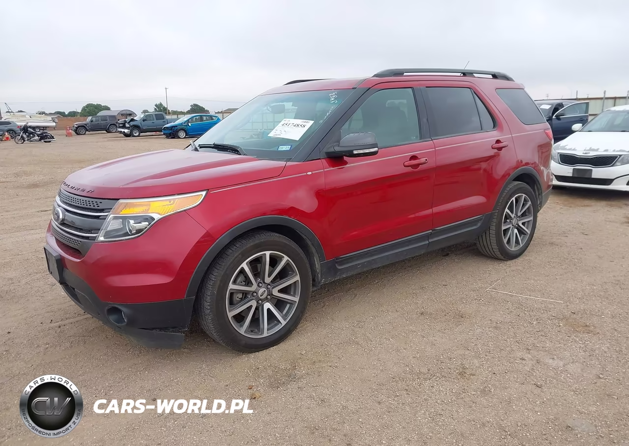 2015 Ford Explorer Xlt VIN:1FM5K7D82FGC04836 - 2