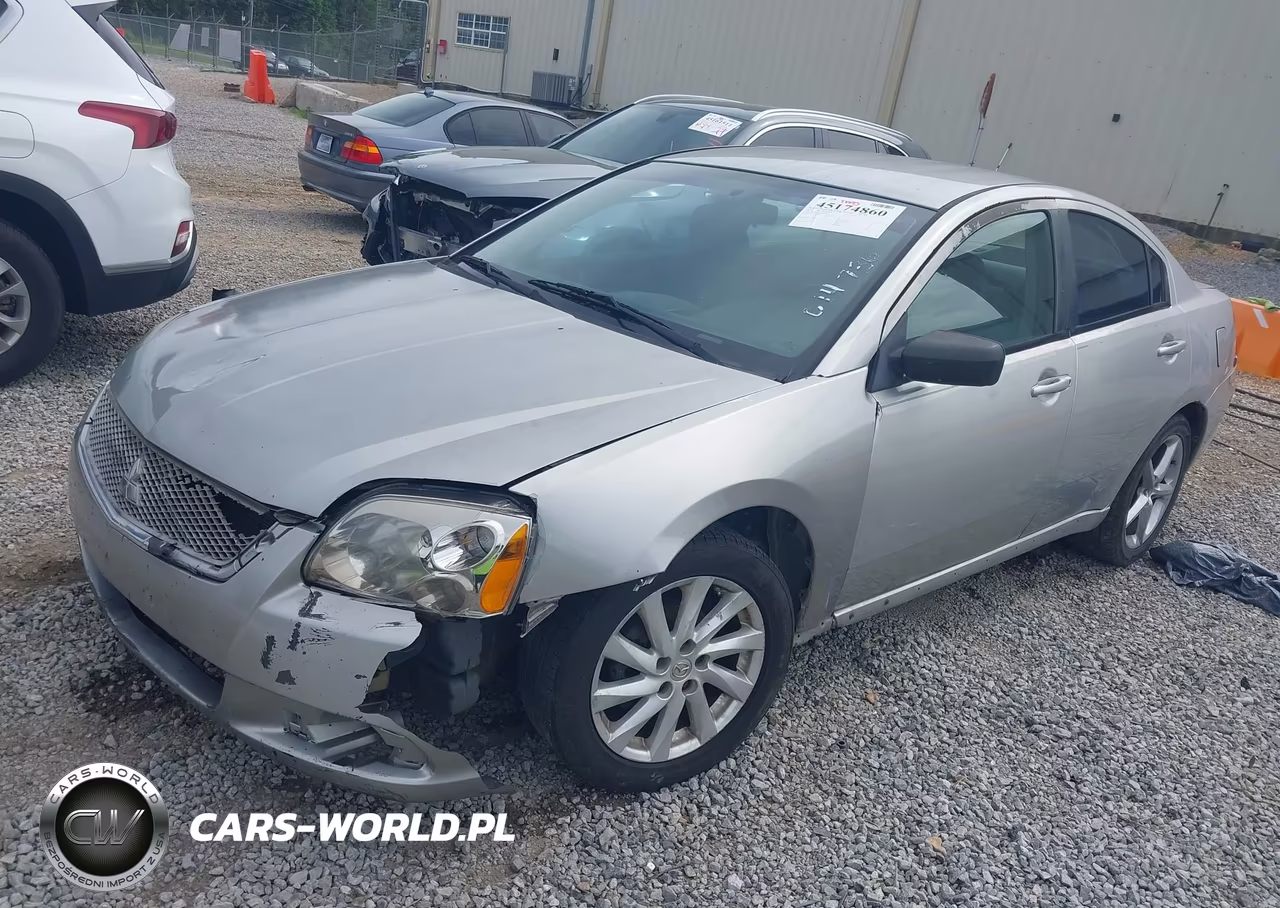 2010 Mitsubishi Galant Fe VIN:4A32B2FF2AE014736 - 2
