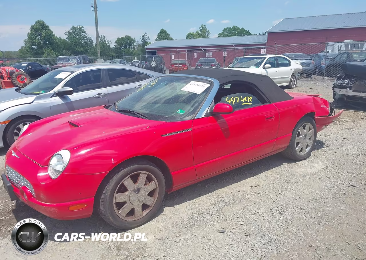 2002 Ford Thunderbird VIN:1FAHP60AX2Y130534 - 2