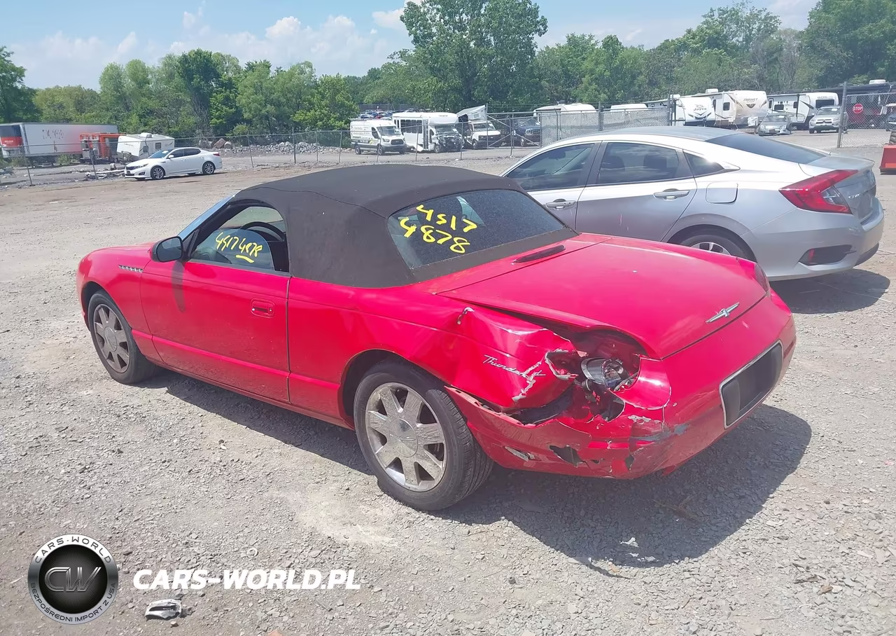 2002 Ford Thunderbird VIN:1FAHP60AX2Y130534 - 3