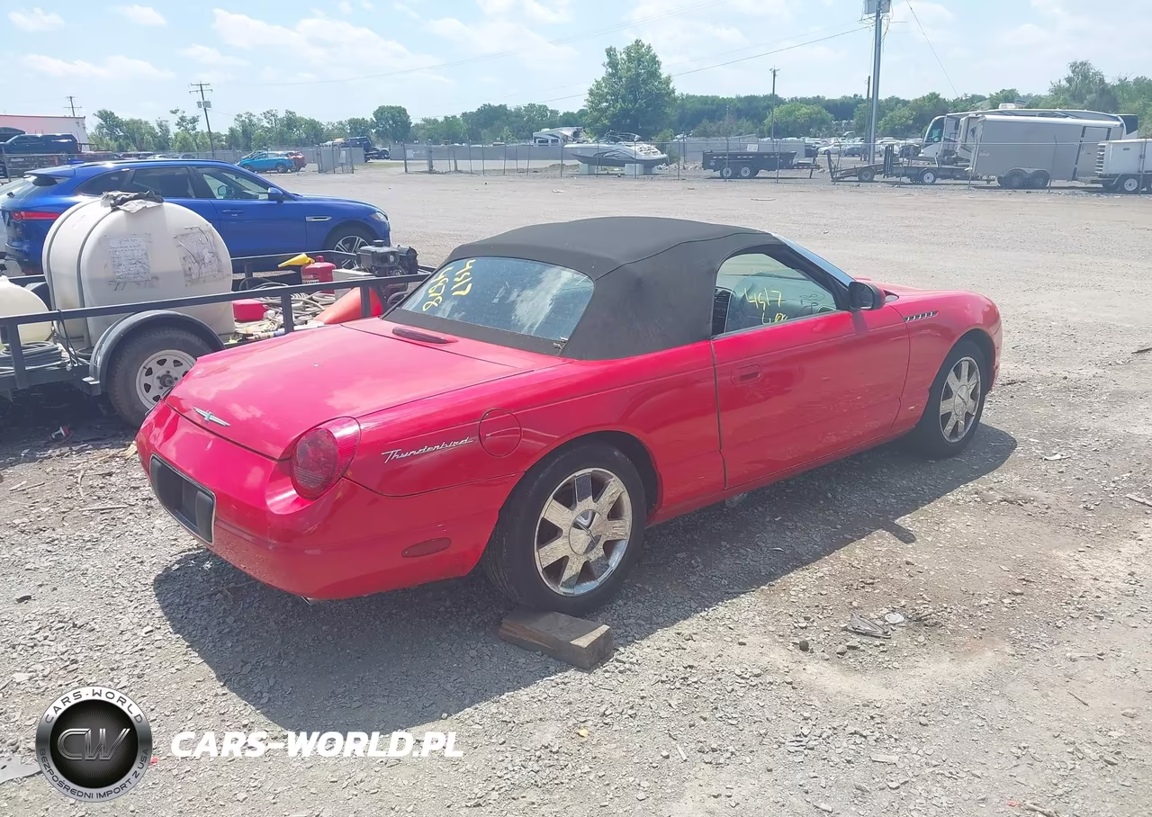 2002 Ford Thunderbird VIN:1FAHP60AX2Y130534 - 4