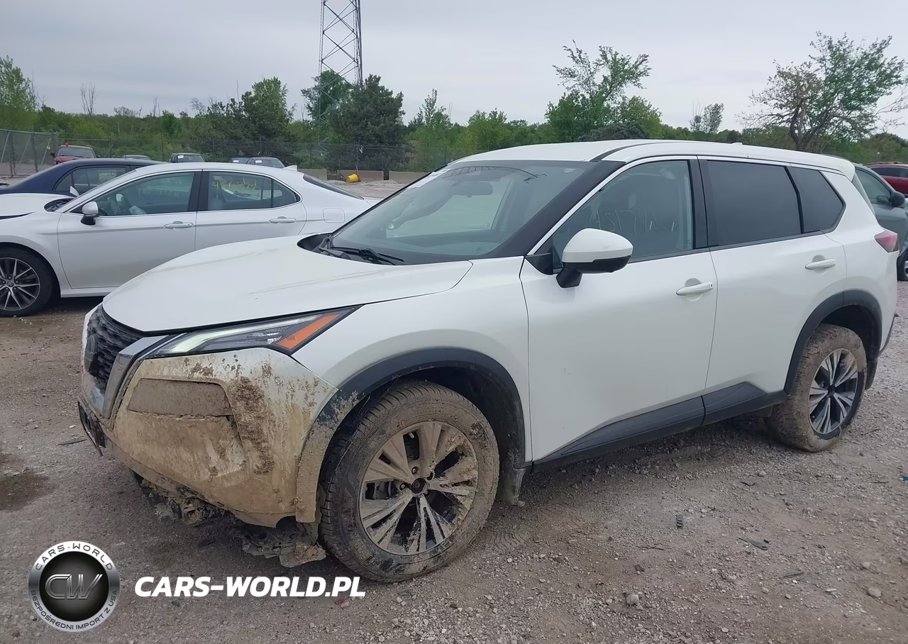 2021 Nissan Rogue Sv Intelligent Awd VIN:5N1AT3BBXMC801353 - 2