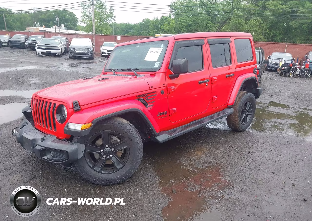 2021 Jeep Wrangler Unlimited Sahara Altitude 4X4 VIN:1C4HJXEN9MW764039 - 2