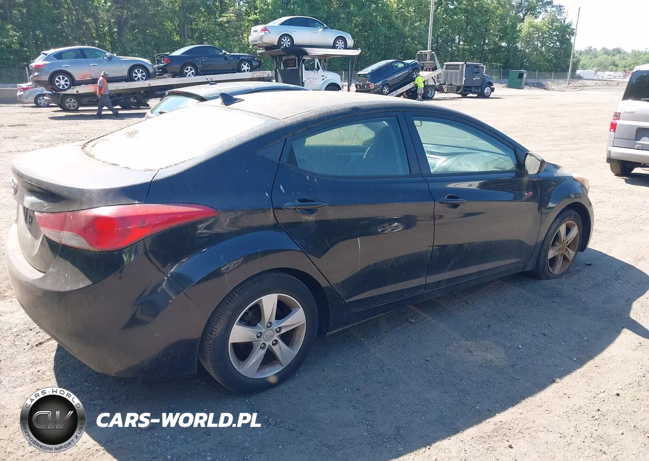 2011 Hyundai Elantra Gls (Ulsan Plant) VIN:KMHDH4AE1BU128928 - 4