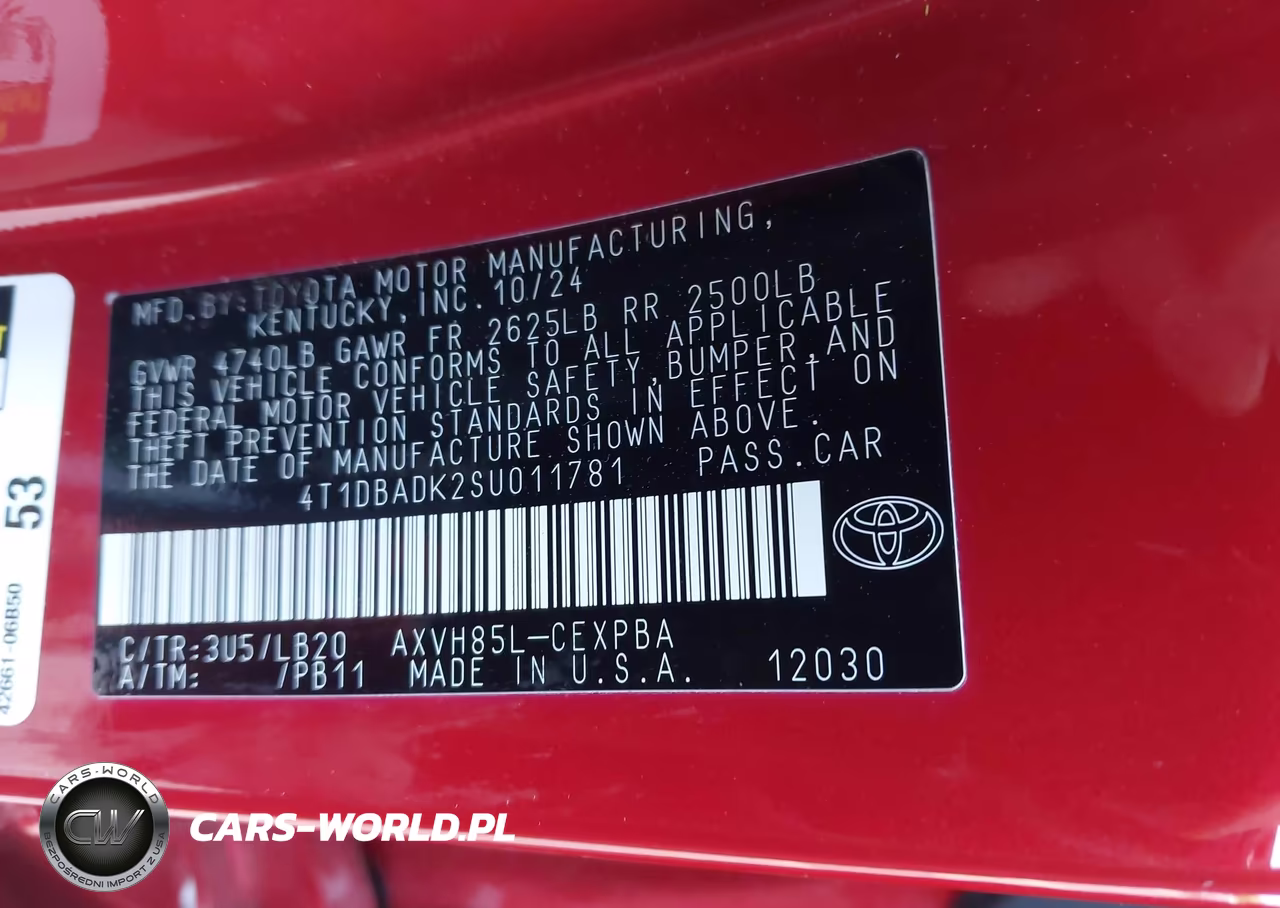 2025 Toyota Camry Xse VIN:4T1DBADK2SU011781 - 9