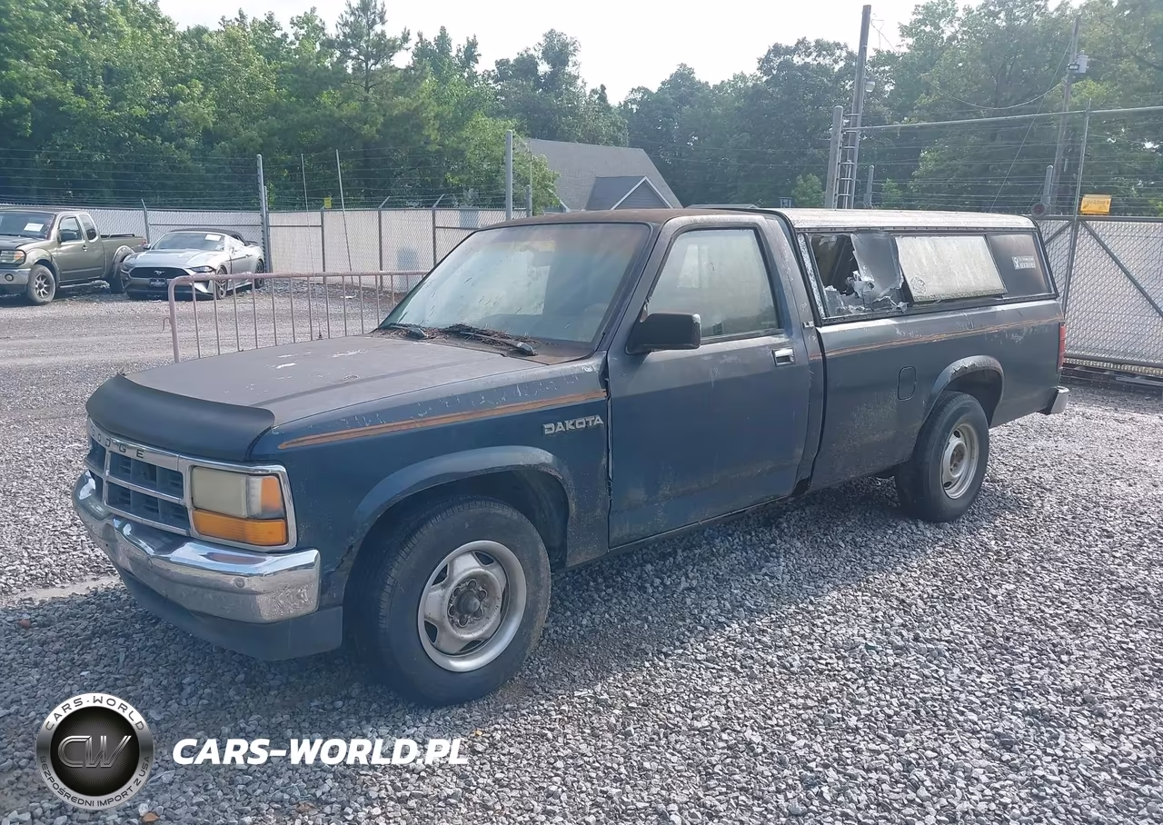 1992 Dodge Dakota VIN:1B7FL26X3NS539757 - 2
