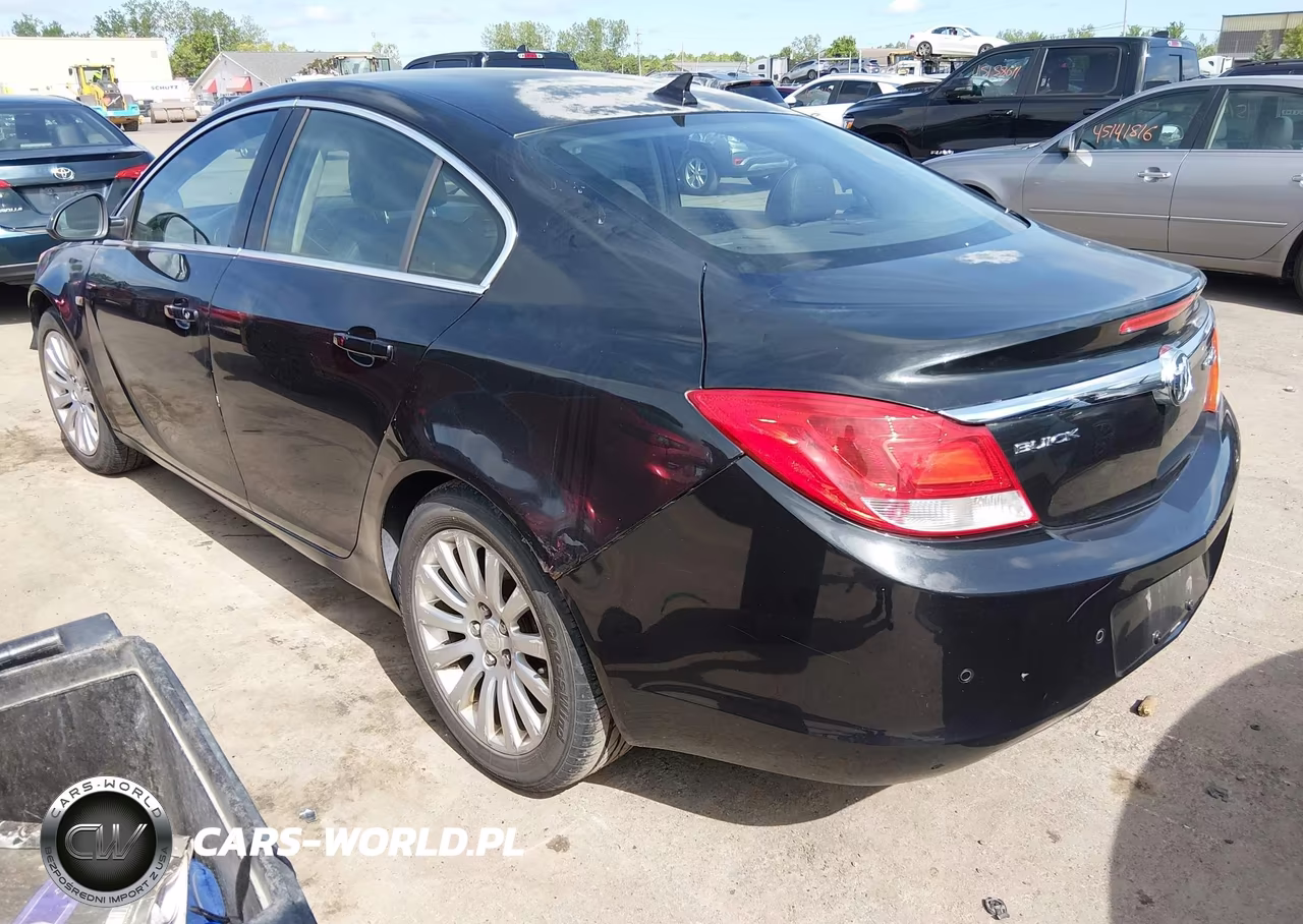 2011 Buick Regal Cxl Russelsheim VIN:W04GU5GC9B1051763 - 3