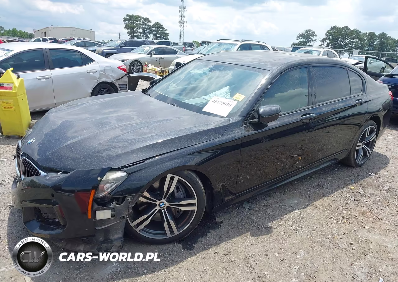 2016 BMW 750I VIN:WBA7F0C55GGM20534 - 2