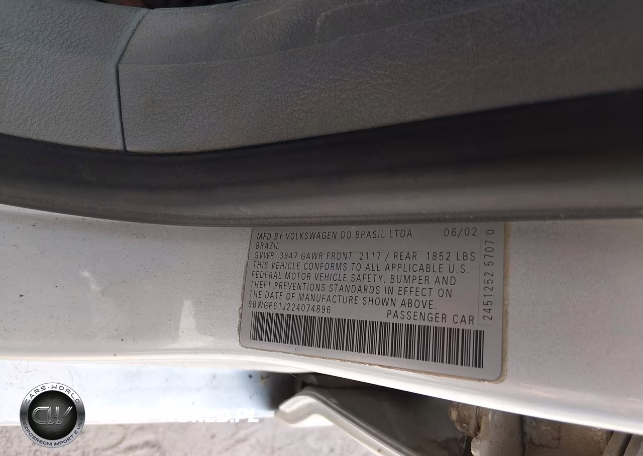 2002 Volkswagen Golf Gls Tdi VIN:9BWGP61J224074896 - 9