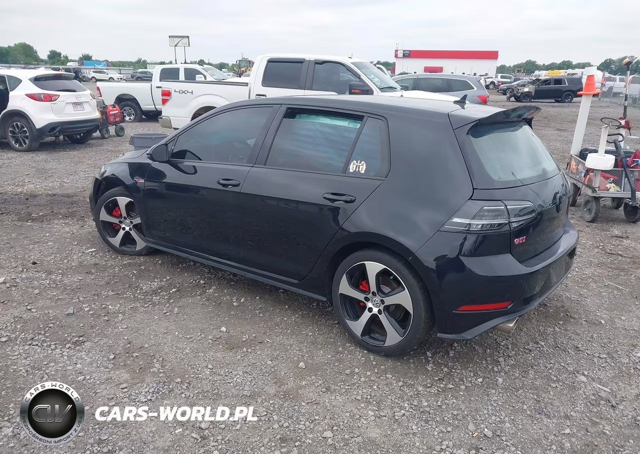 2018 Volkswagen Golf Gti 2.0T Autobahn-2.0T S-2.0T Se VIN:3VW447AU8JM296509 - 3