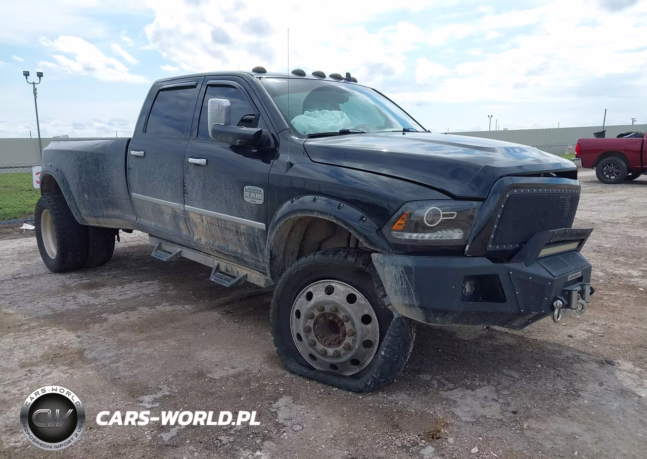 2017 Ram 3500 Laramie Longhorn 4X4 8' Box