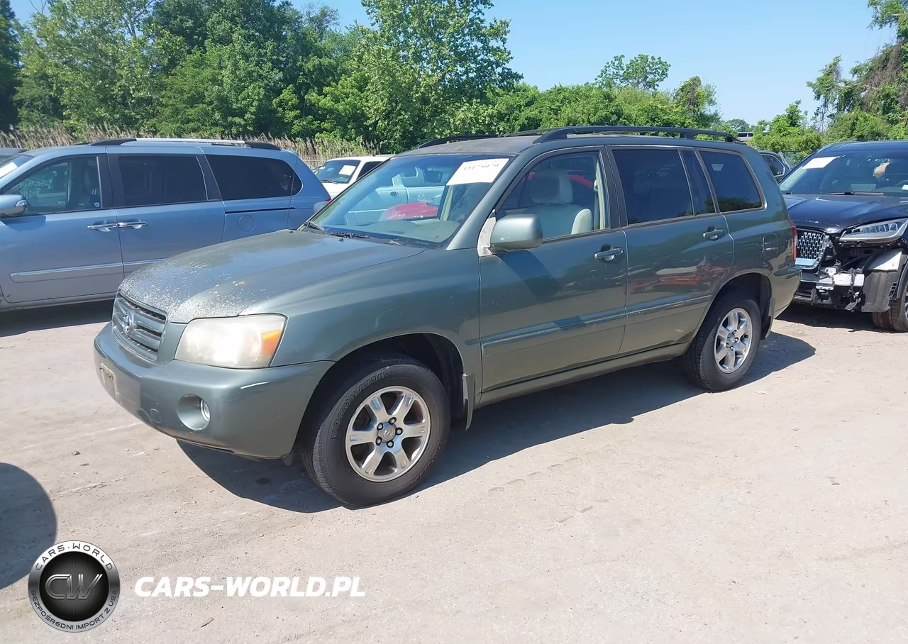 2006 Toyota Highlander V6 VIN:JTEDP21A860110962 - 2