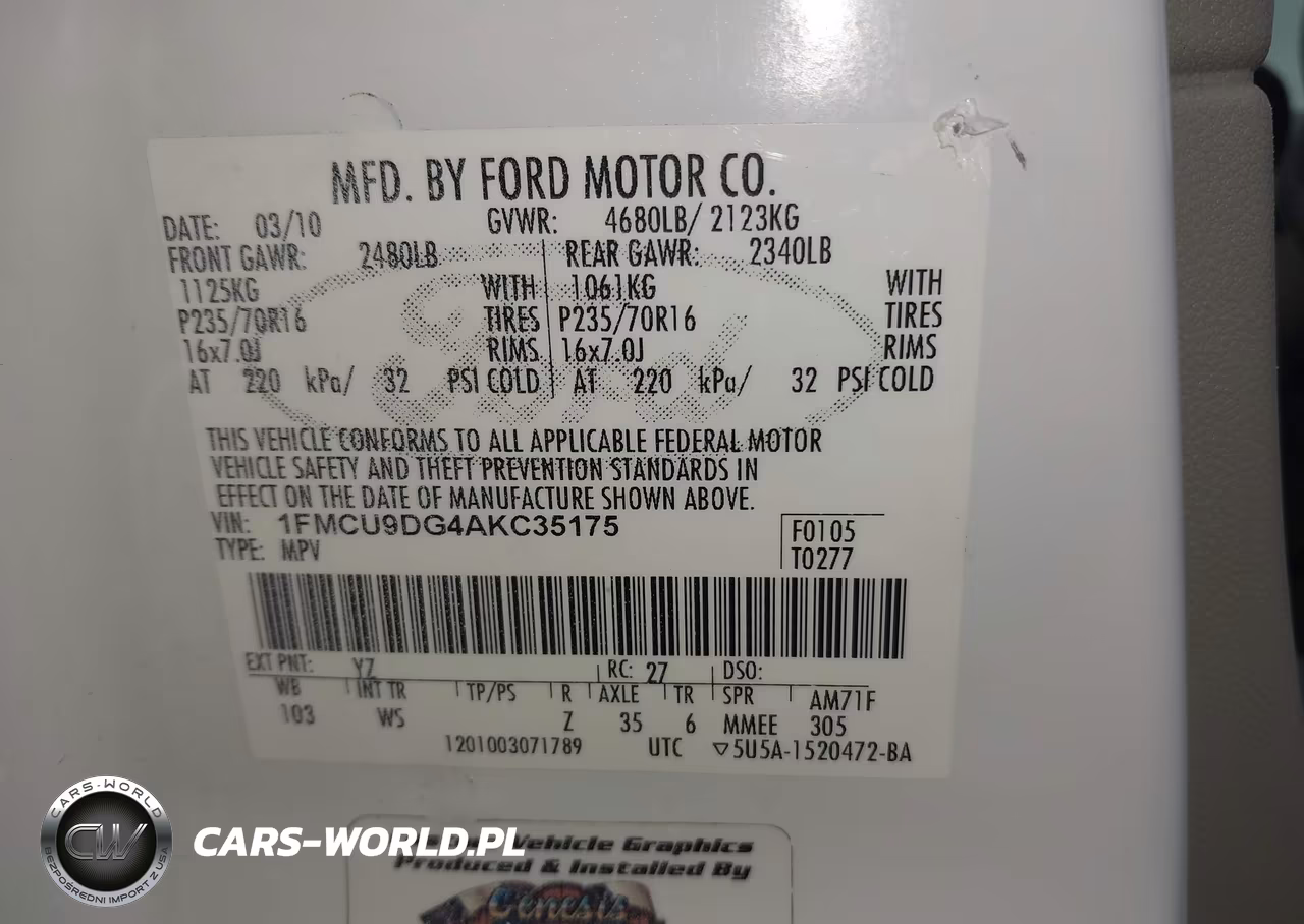2010 Ford Escape Hybrid Limited VIN:1FMCU5K32AKC79636 - 16