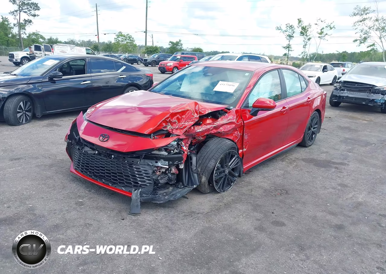2026 Toyota Camry Se VIN:4T1DAACKXTU237587 - 2