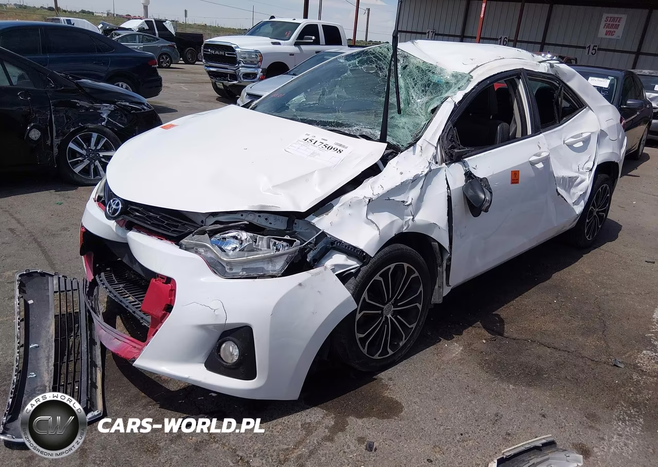 2014 Toyota Corolla S Plus VIN:5YFBURHE8EP070358 - 2
