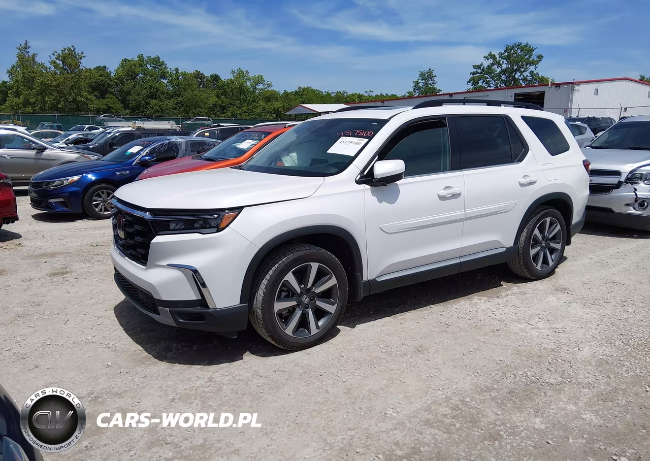 2025 Honda Pilot Touring VIN:5FNYG2H74SB008988 - 2