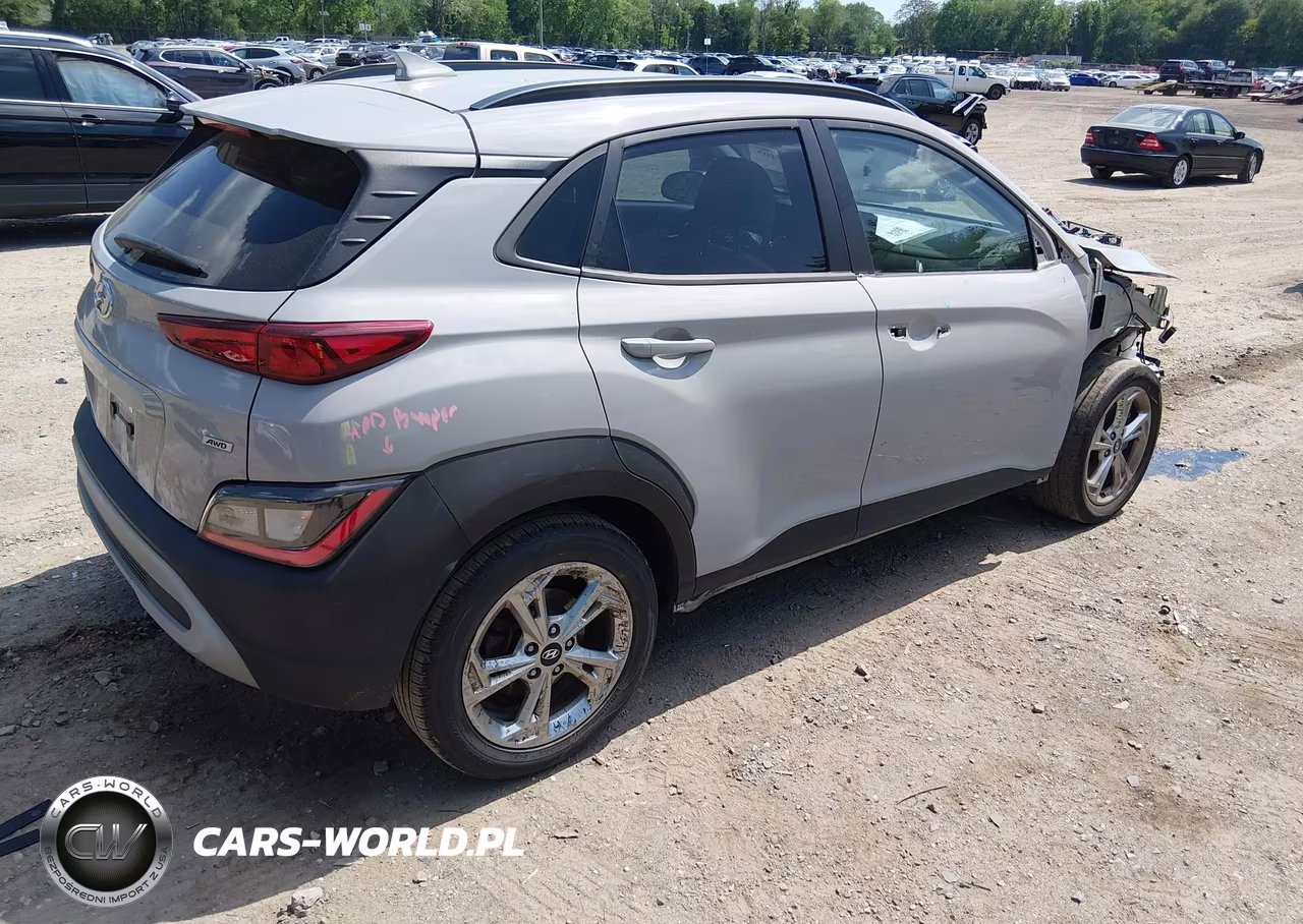 2022 Hyundai Kona Sel VIN:KM8K3CAB8NU897372 - 4