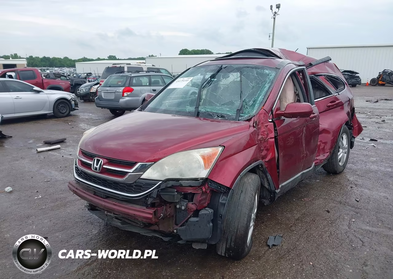 2010 Honda Cr-V Ex-L VIN:5J6RE4H7XAL030327 - 2