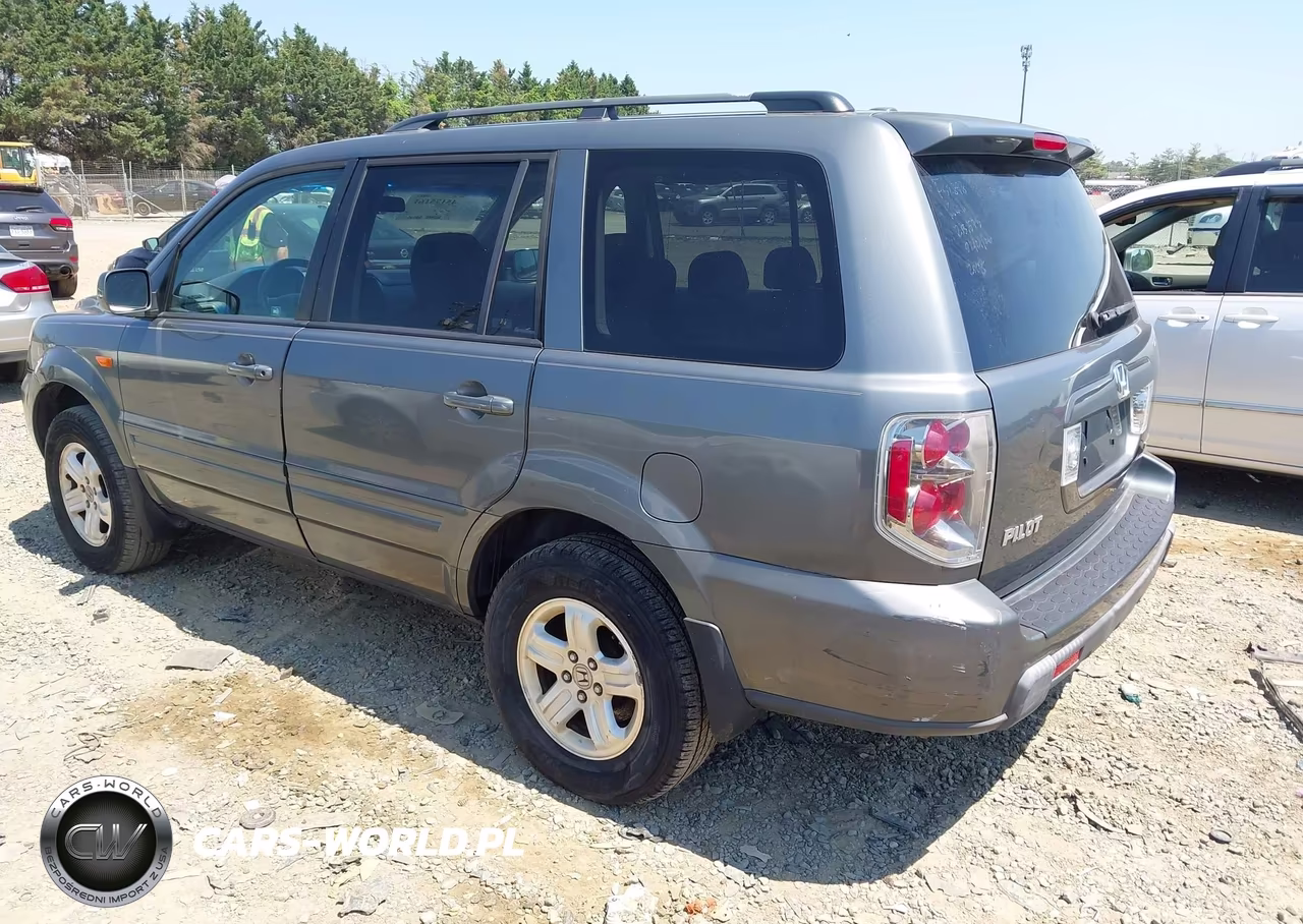 2008 Honda Pilot Vp VIN:5FNYF18278B032163 - 3