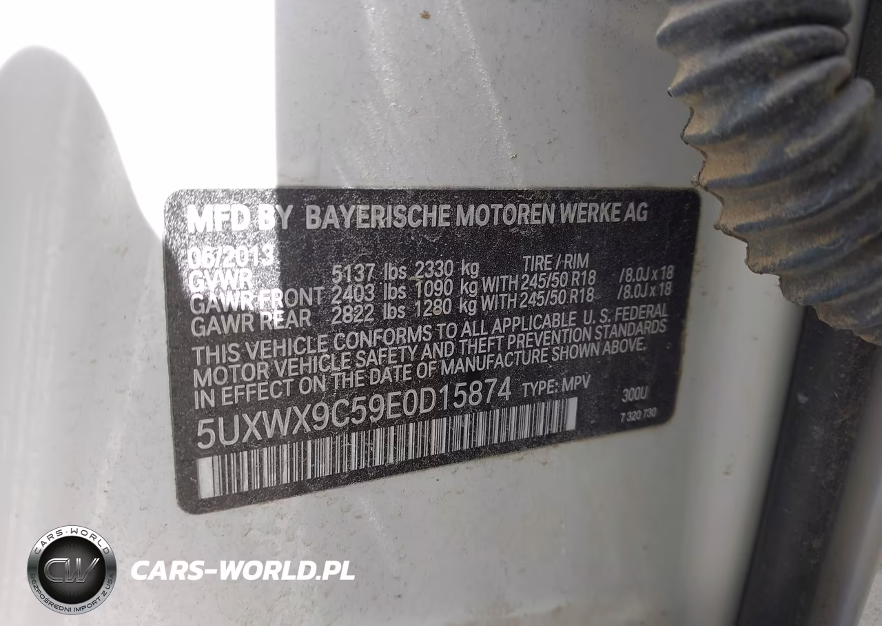 2014 BMW X3 xDrive28I VIN:5UXWX9C59E0D15874 - 9