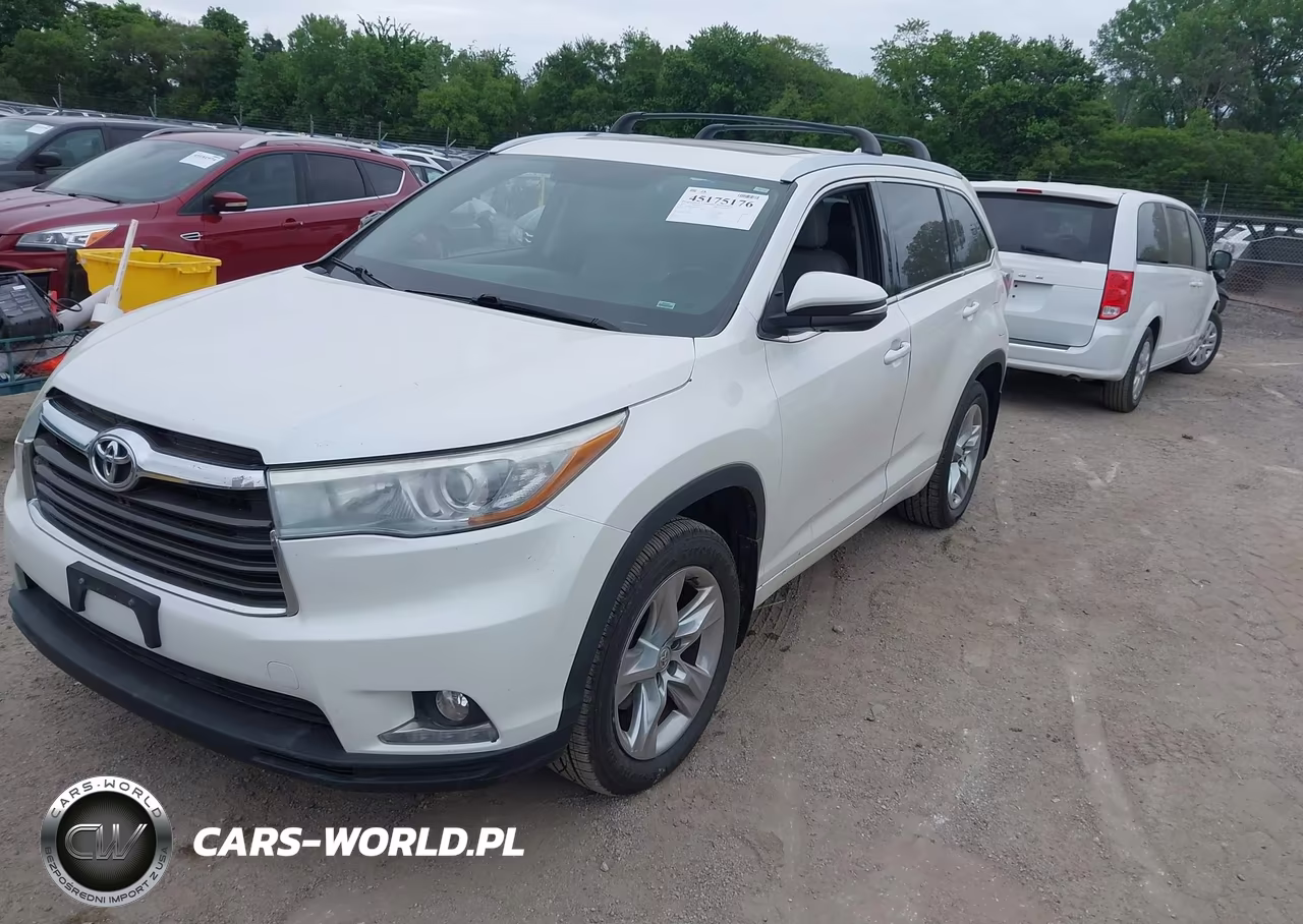 2015 Toyota Highlander Limited V6 VIN:5TDDKRFH5FS096954 - 2