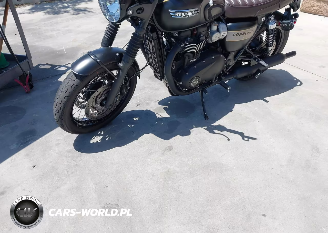 2022 Triumph Motorcycle Bonneville T120-Black VIN:SMTD40HL8NTAW7041 - 2