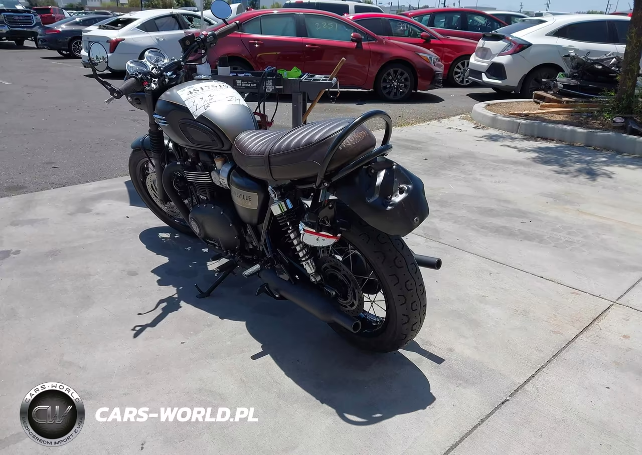 2022 Triumph Motorcycle Bonneville T120-Black VIN:SMTD40HL8NTAW7041 - 3