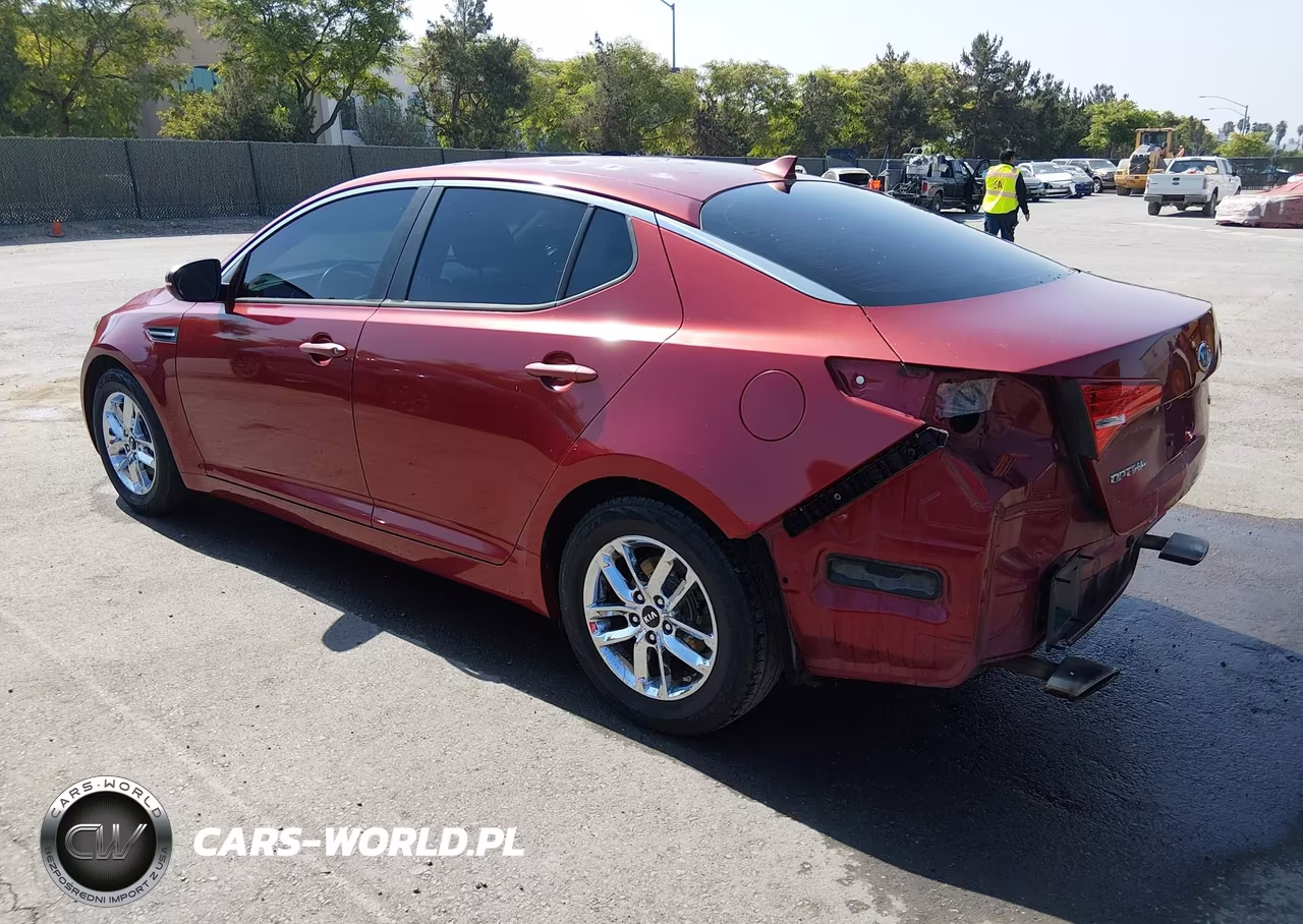 2011 Kia Optima Lx VIN:KNAGM4A78B5160622 - 3