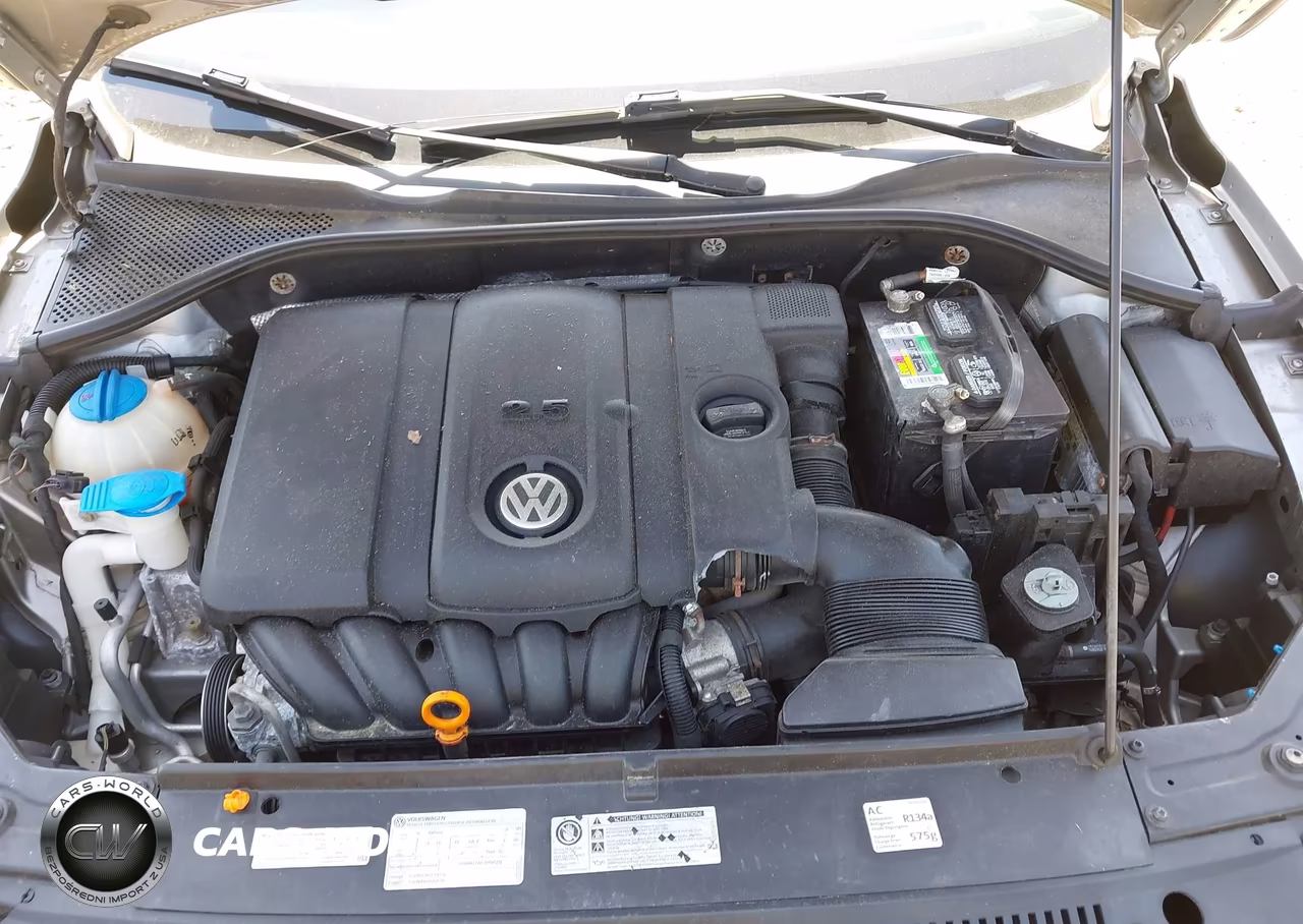 2013 Volkswagen Passat 2.5L Se VIN:1VWBP7A39DC025406 - 10