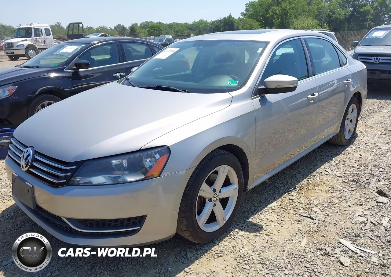 2013 Volkswagen Passat 2.5L Se VIN:1VWBP7A39DC025406 - 2