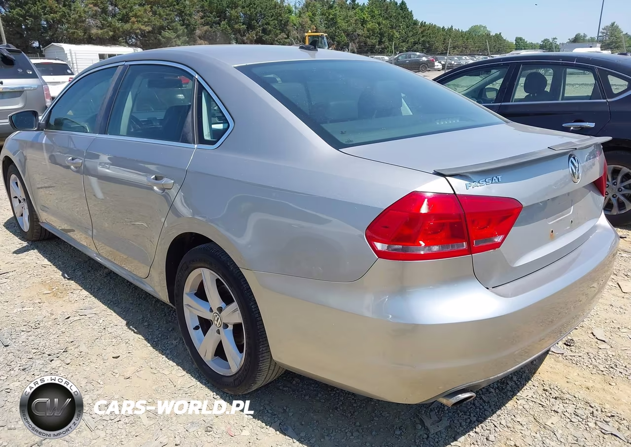 2013 Volkswagen Passat 2.5L Se VIN:1VWBP7A39DC025406 - 3