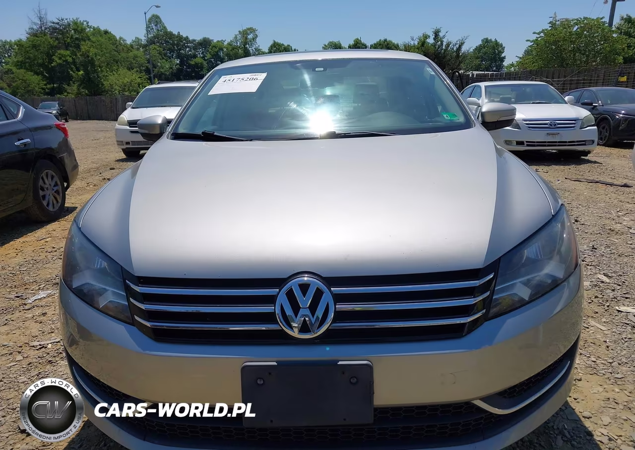 2013 Volkswagen Passat 2.5L Se VIN:1VWBP7A39DC025406 - 6