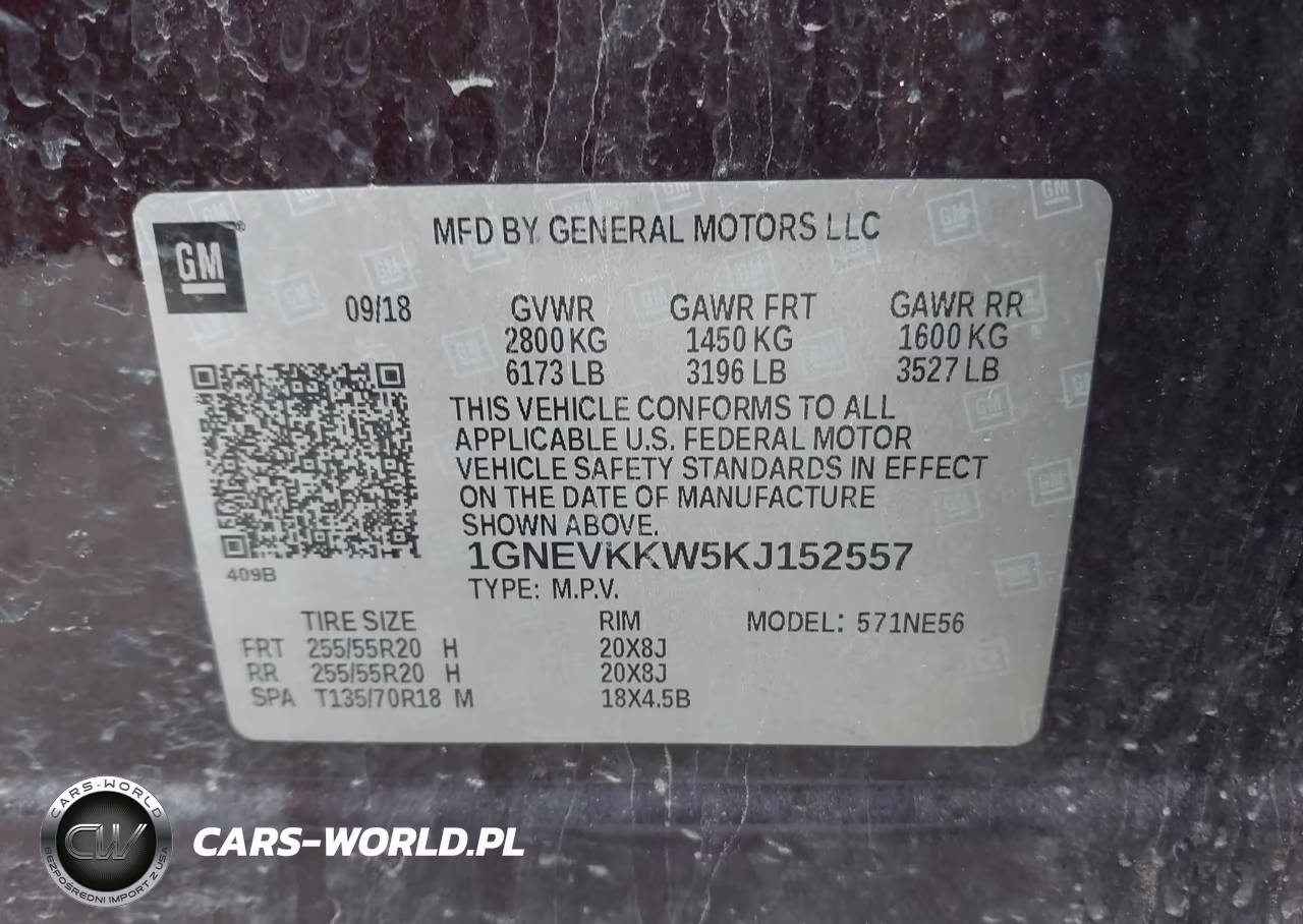 2019 Chevrolet Traverse Premier VIN:1GNEVKKW5KJ152557 - 9