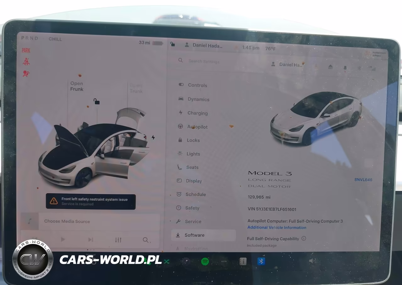 2020 Tesla Model 3 Long Range Dual Motor All-Wheel Drive VIN:5YJ3E1EB7LF651601 - 7