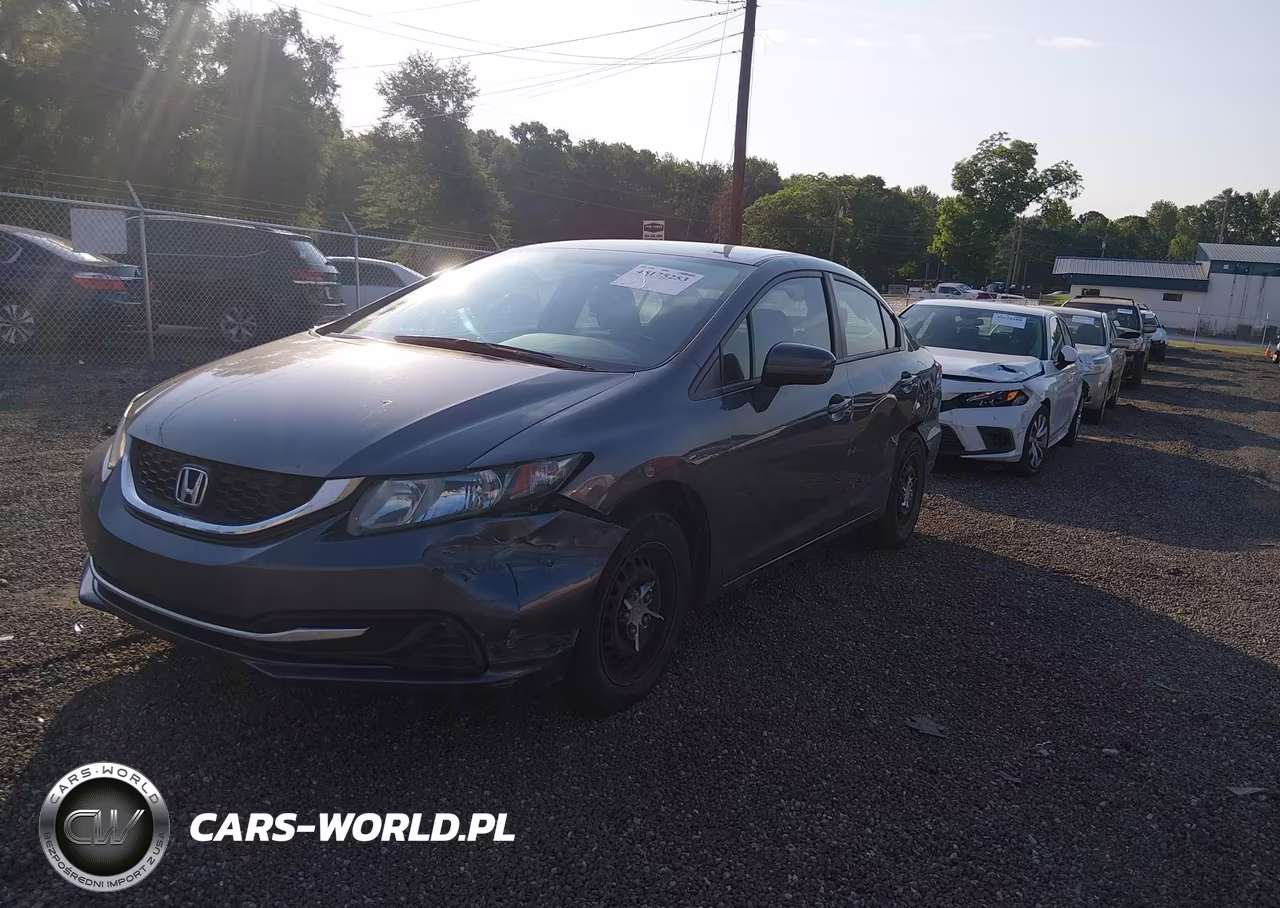 2015 Honda Civic Lx VIN:19XFB2F50FE037357 - 2