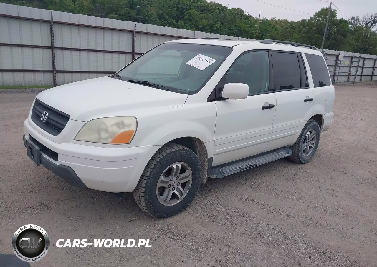 2005 Honda Pilot Ex-L VIN:5FNYF18565B007874 - 2