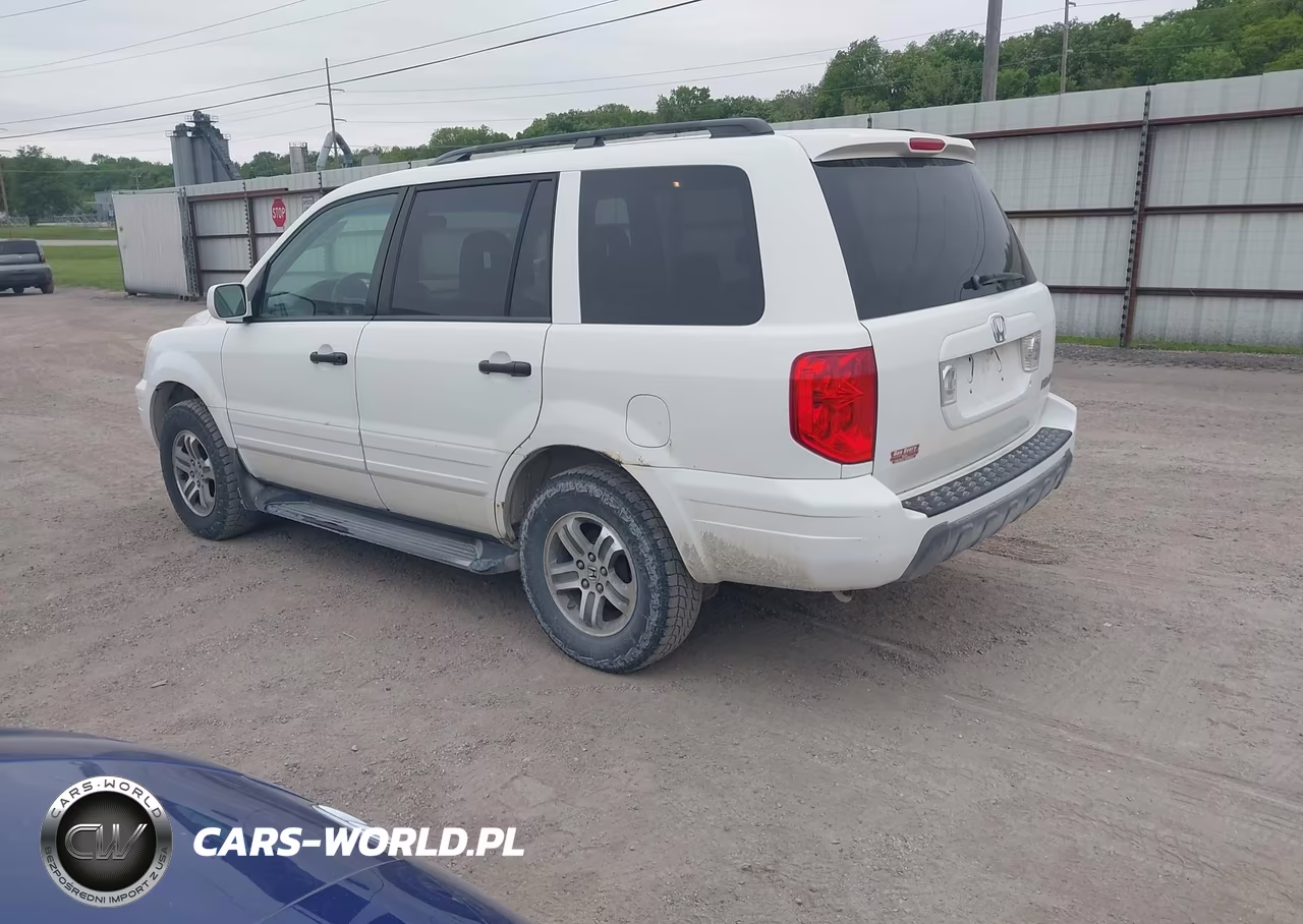 2005 Honda Pilot Ex-L VIN:5FNYF18565B007874 - 3