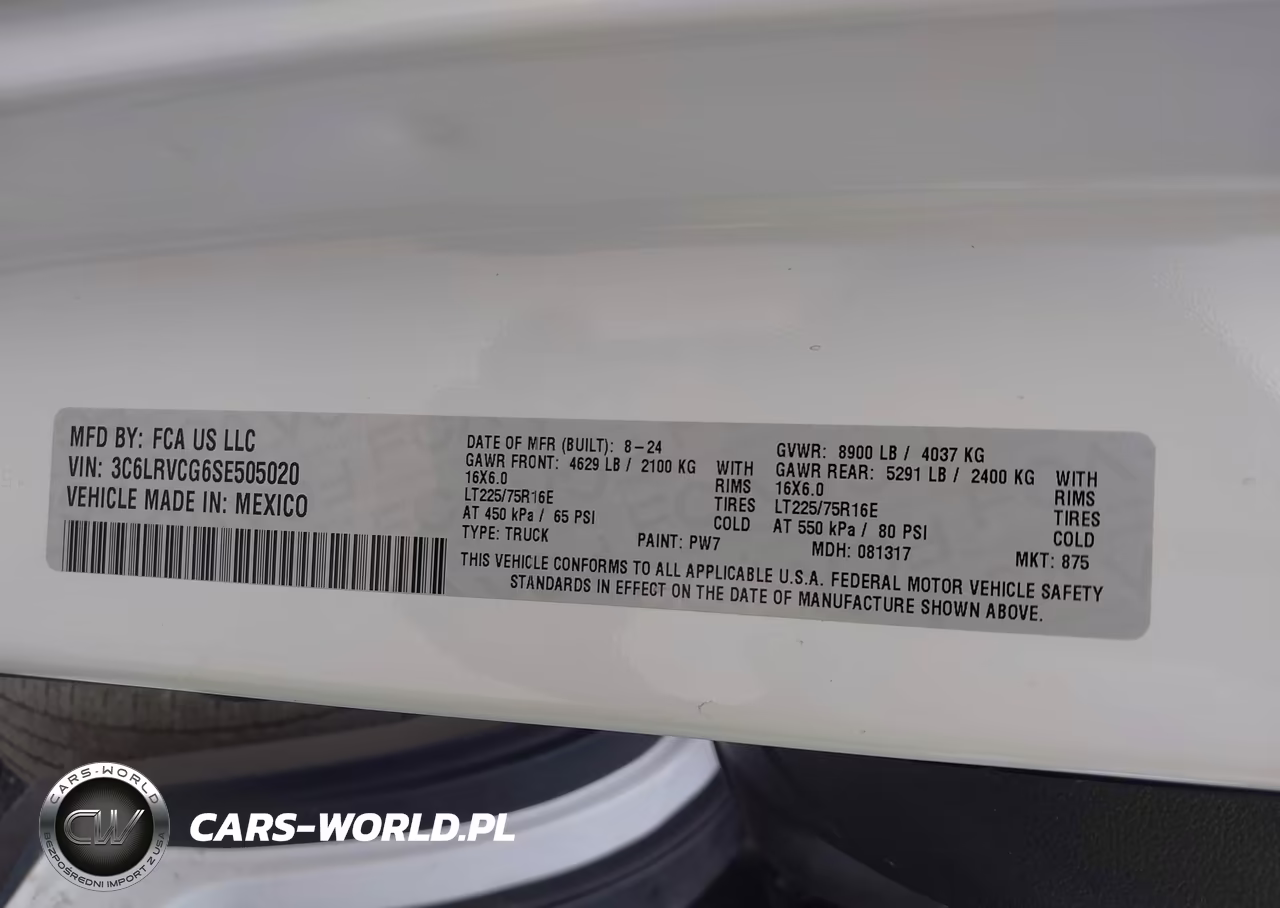 2025 Ram Promaster 2500 Tradesman High Roof 136 Wb W-Pass Seat VIN:3C6LRVCG6SE505020 - 9