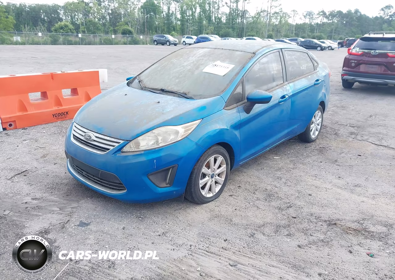 2012 Ford Fiesta Se VIN:3FADP4BJ8CM169992 - 2