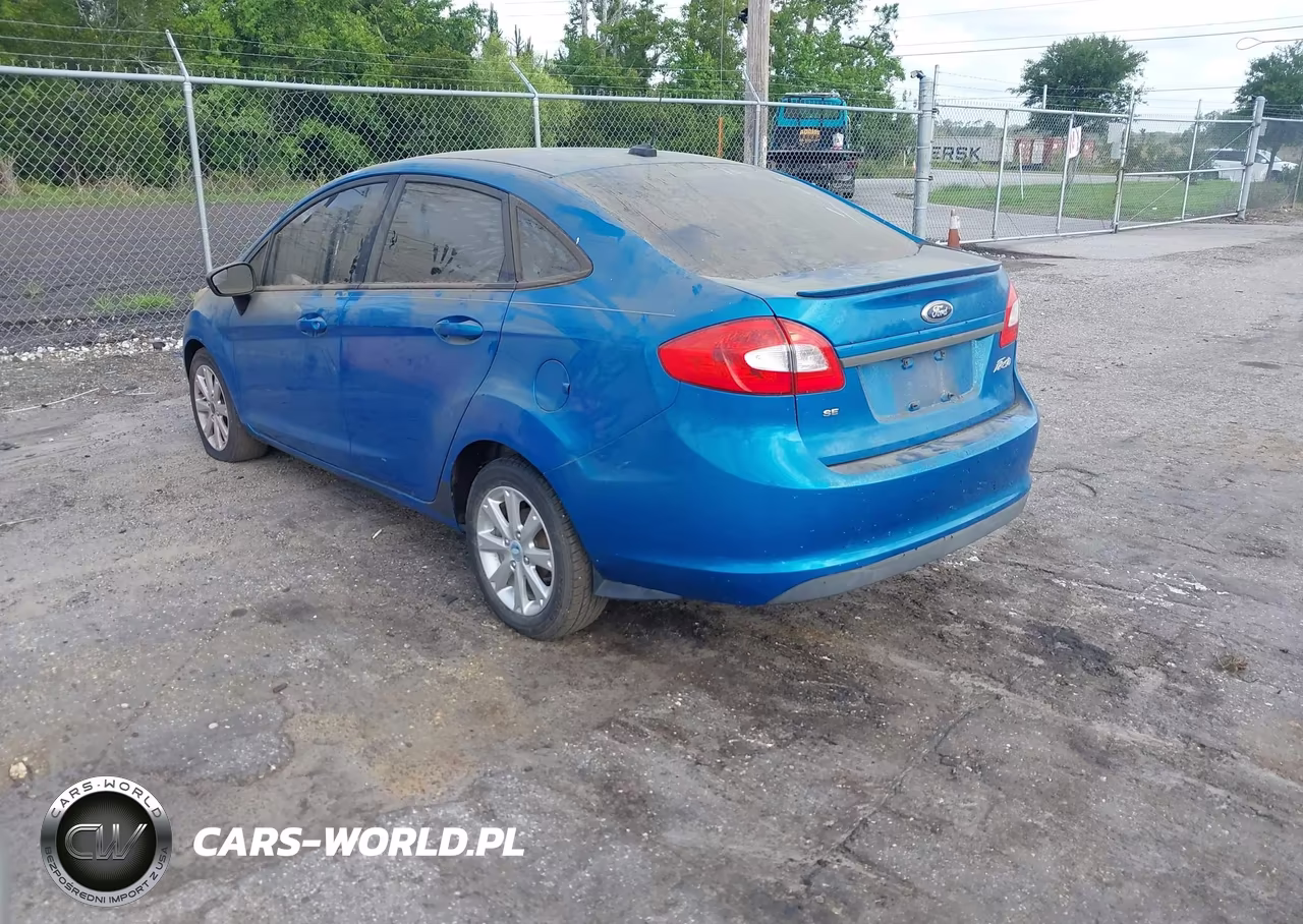 2012 Ford Fiesta Se VIN:3FADP4BJ8CM169992 - 3