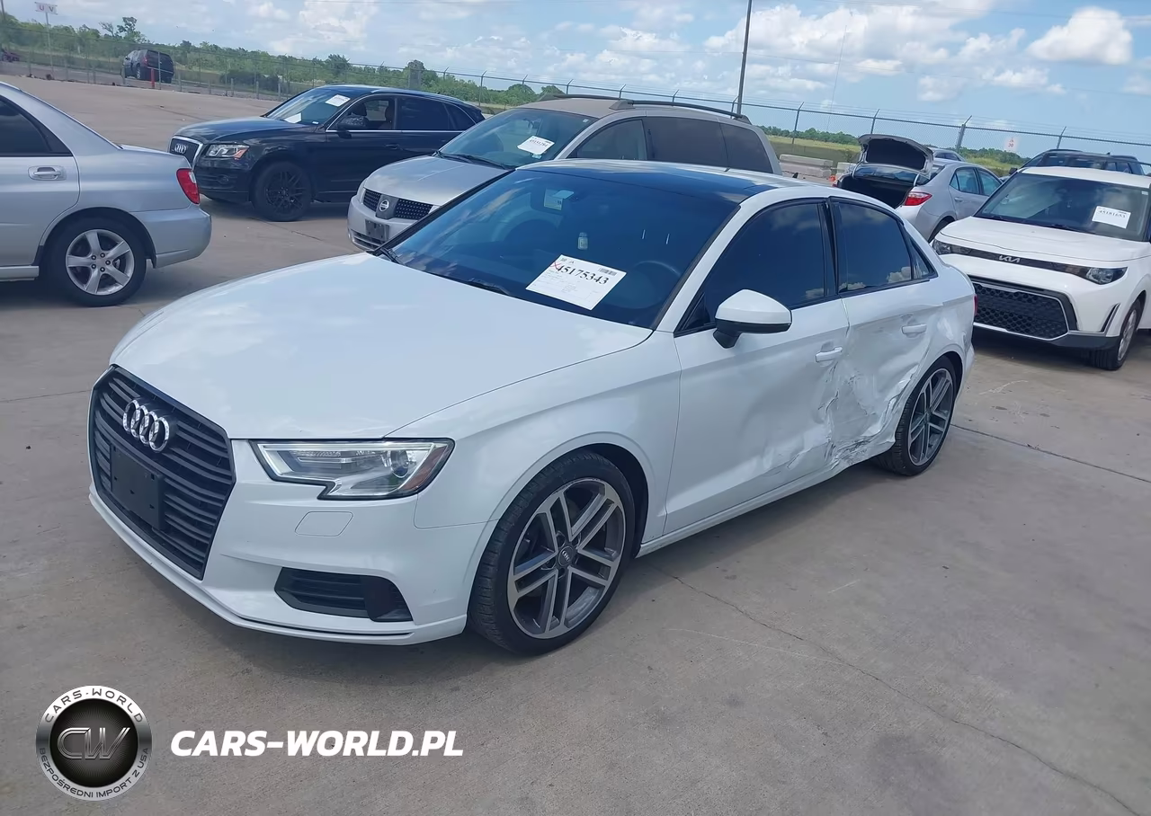 2019 Audi A3 40 Premium-40 Titanium Premium VIN:WAUAUGFF8KA111130 - 2