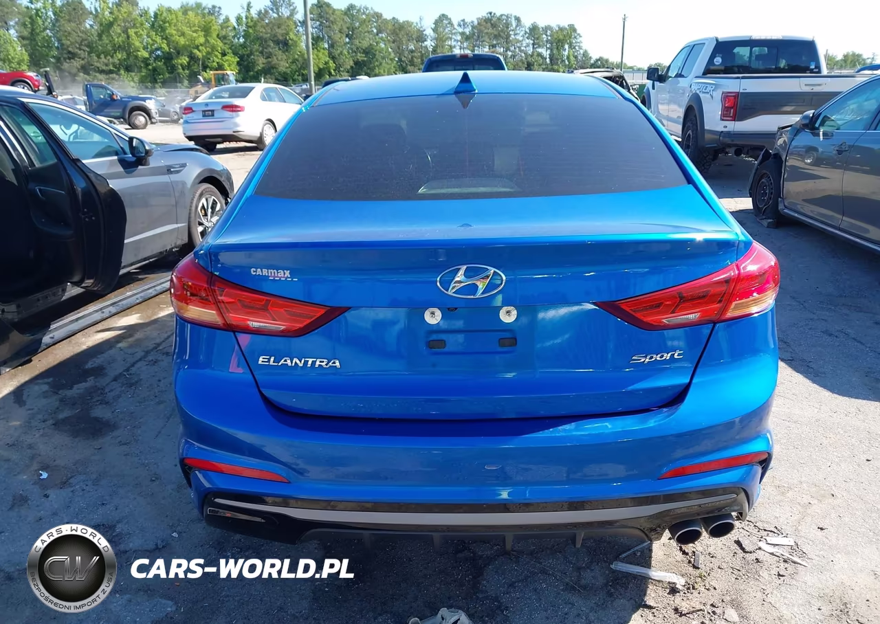 2017 Hyundai Elantra Sport VIN:KMHD04LB2HU332446 - 16