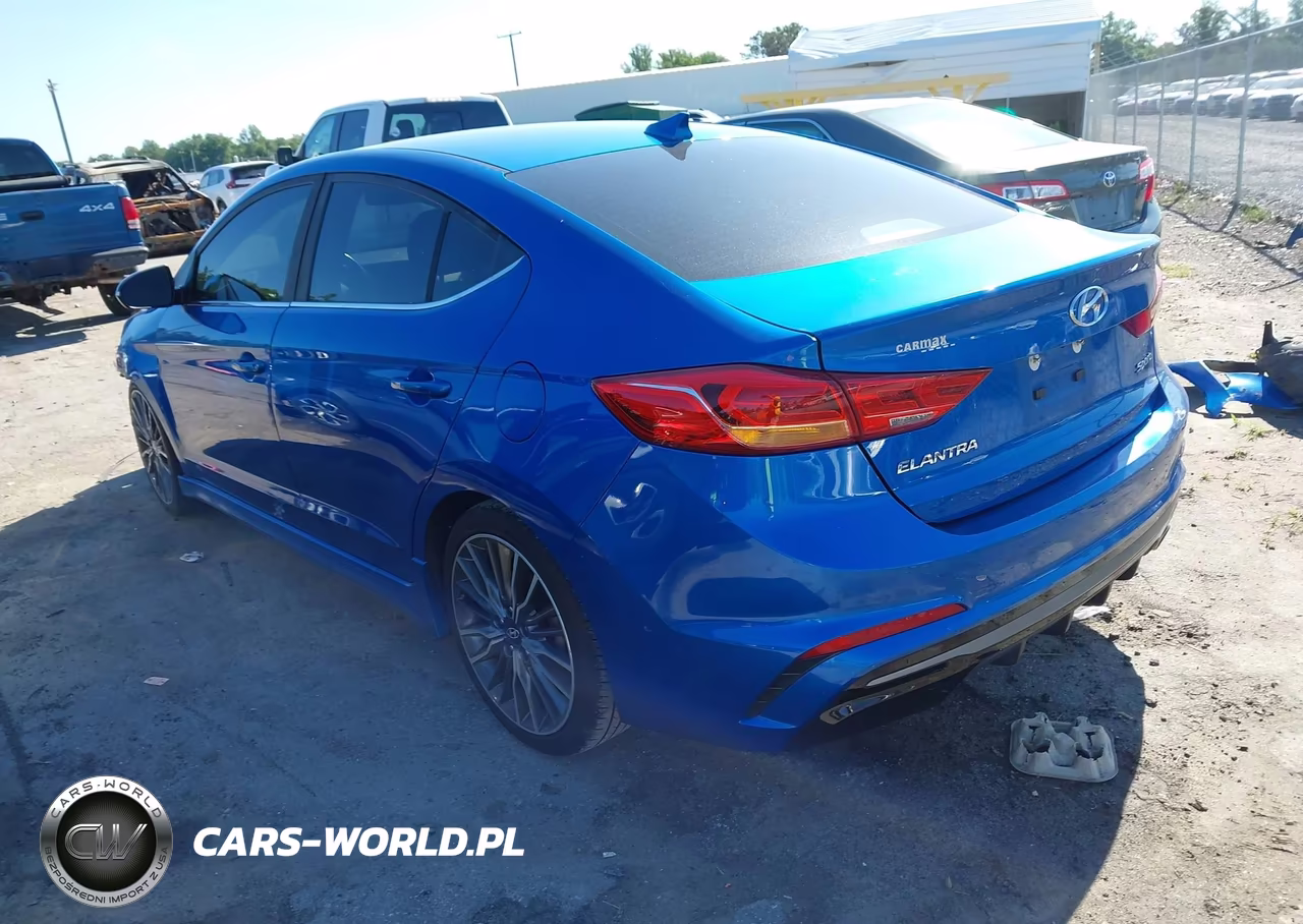 2017 Hyundai Elantra Sport VIN:KMHD04LB2HU332446 - 3