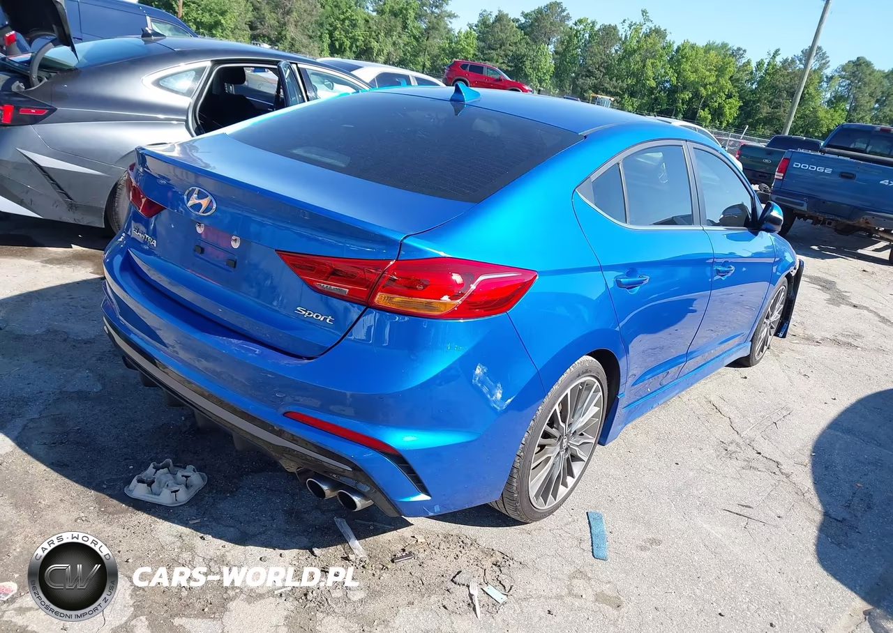 2017 Hyundai Elantra Sport VIN:KMHD04LB2HU332446 - 4