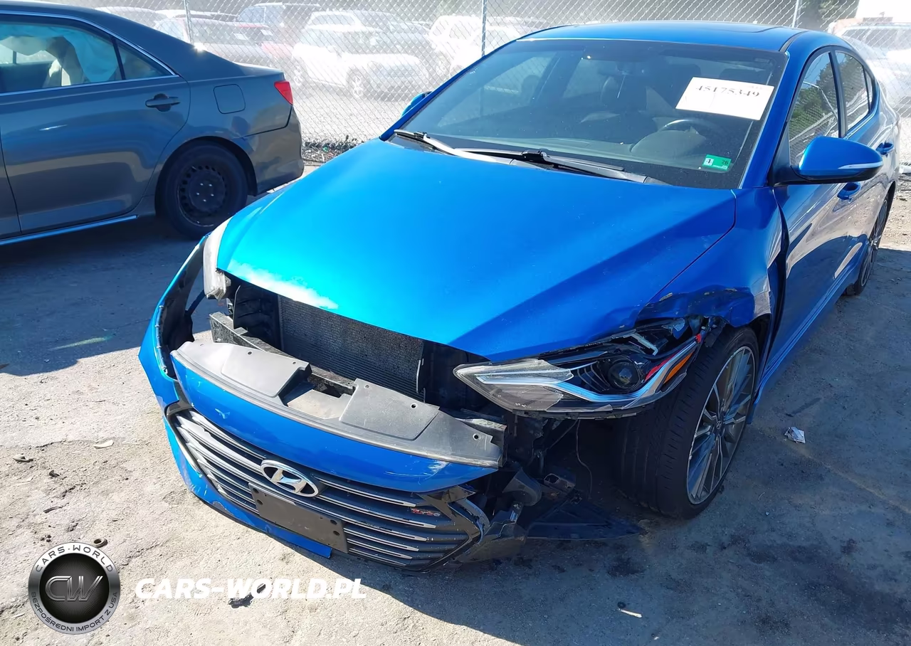 2017 Hyundai Elantra Sport VIN:KMHD04LB2HU332446 - 6