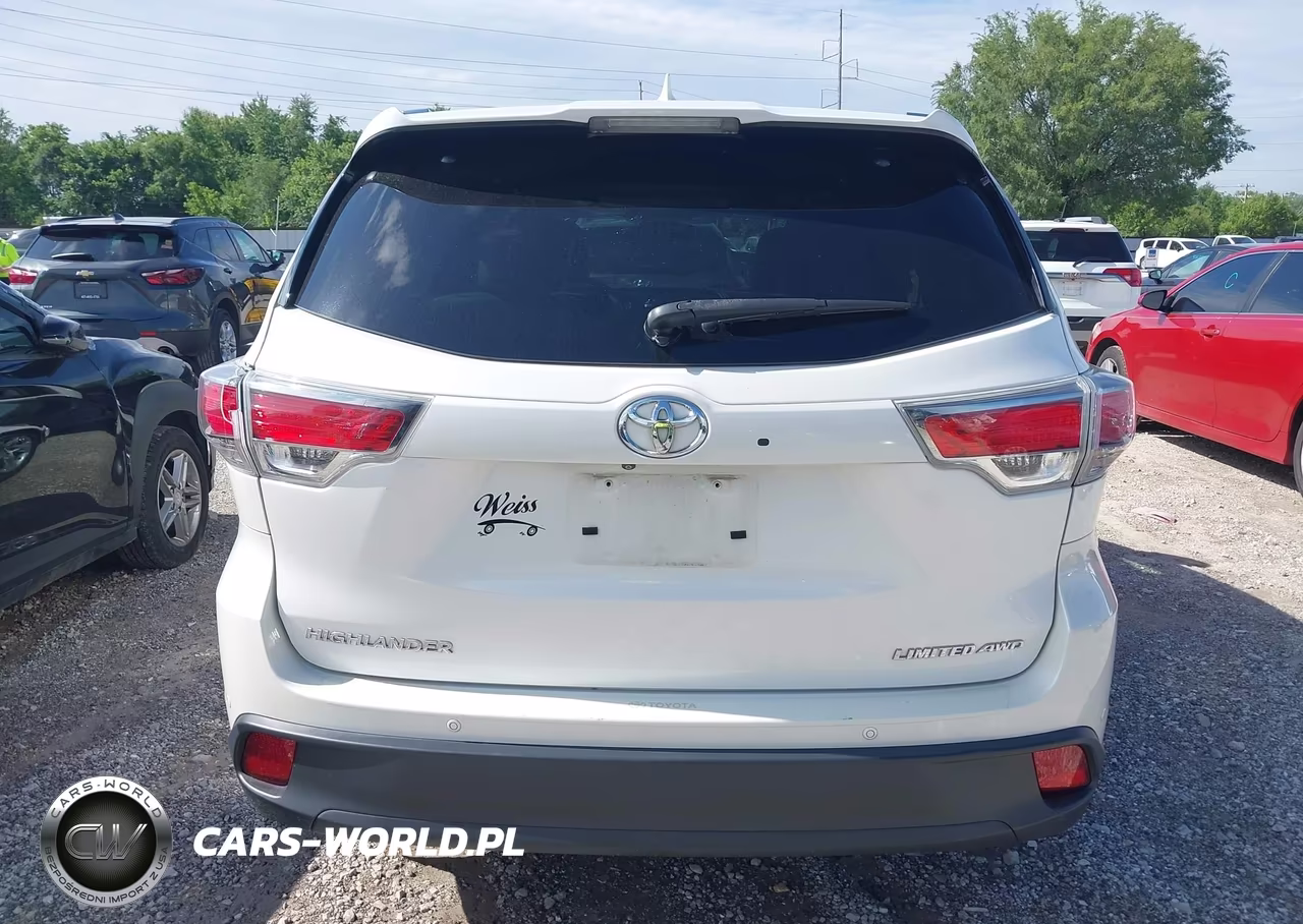 2016 Toyota Highlander Limited V6 VIN:5TDDKRFH8GS326343 - 16