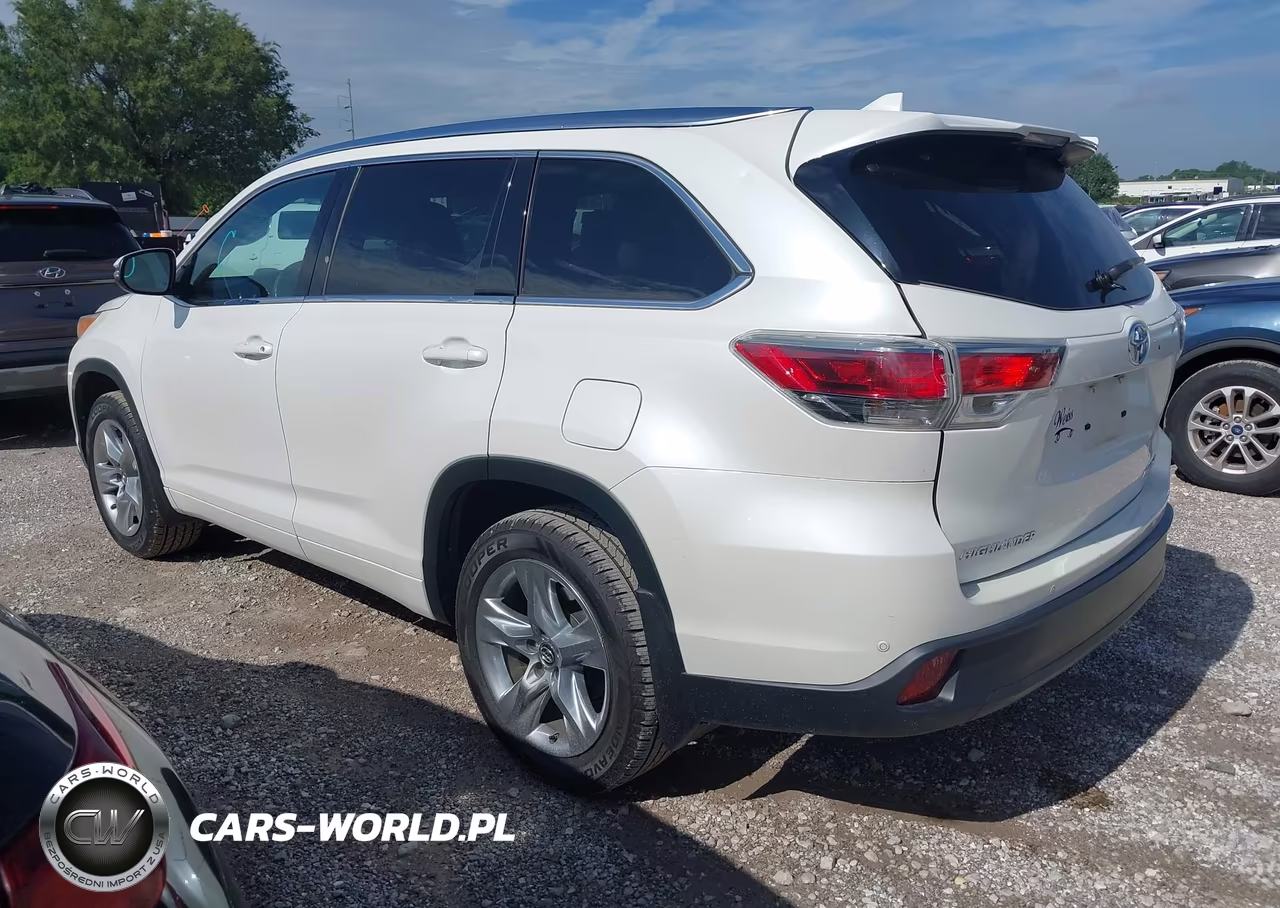2016 Toyota Highlander Limited V6 VIN:5TDDKRFH8GS326343 - 3