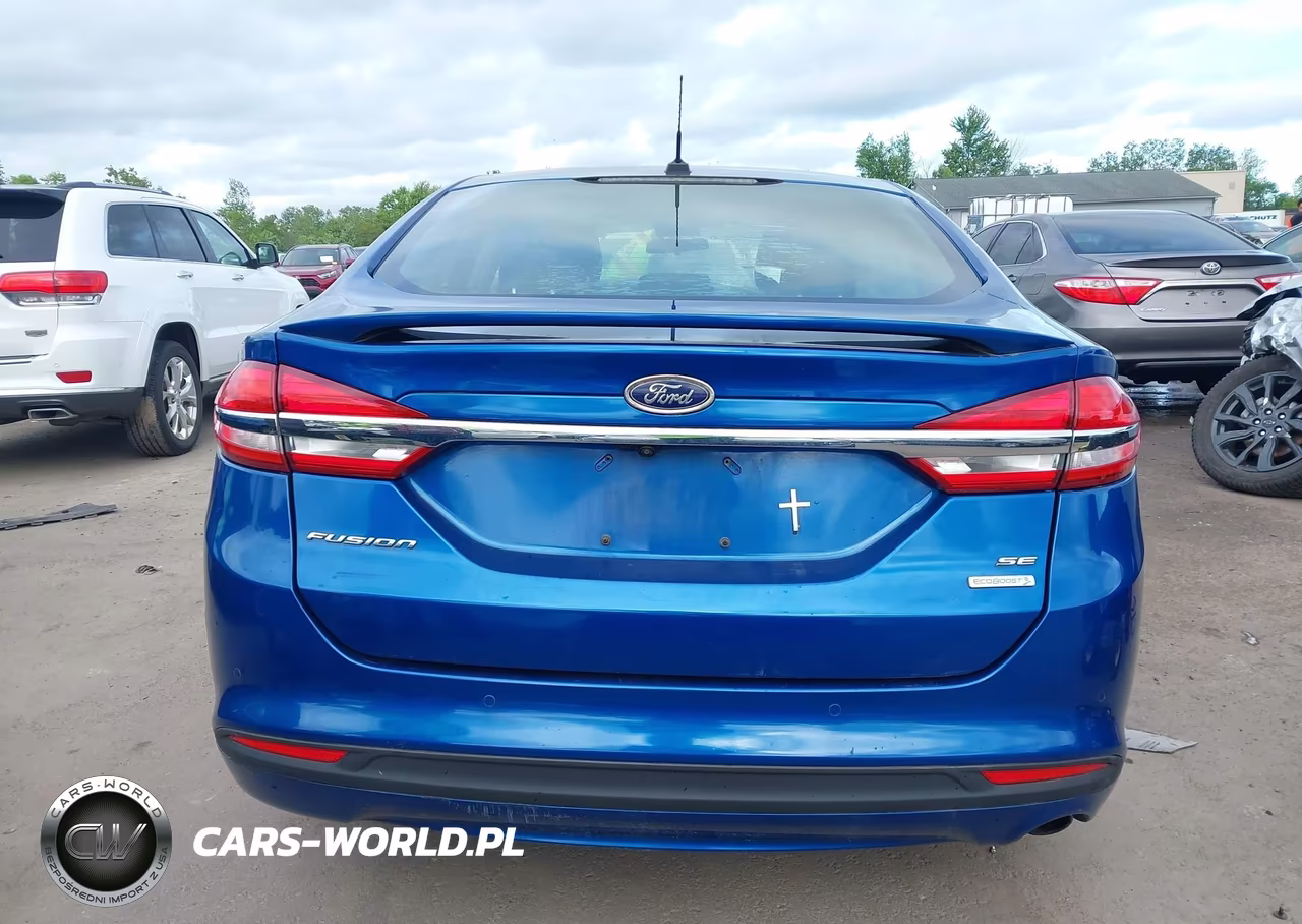 2017 Ford Fusion Se VIN:3FA6P0HD8HR249158 - 16