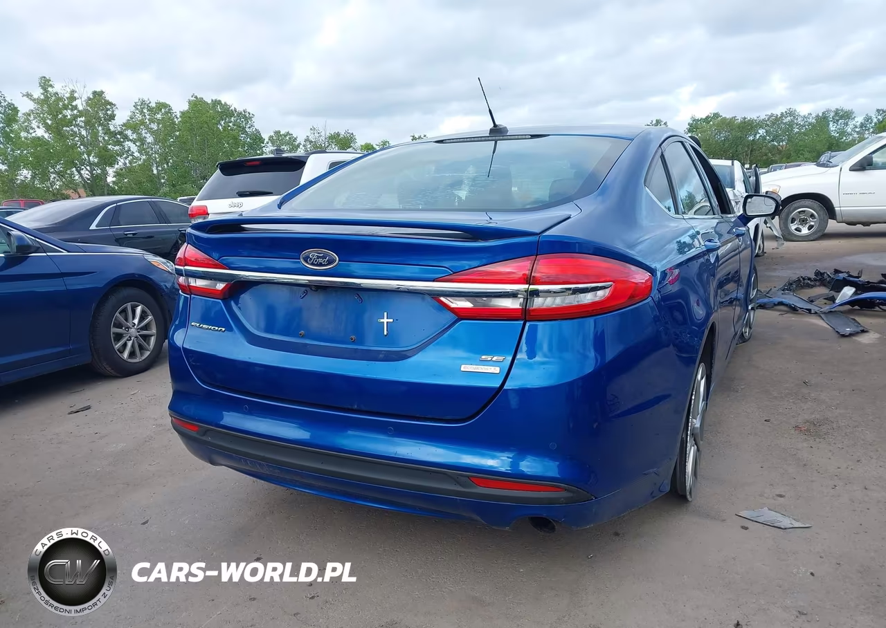 2017 Ford Fusion Se VIN:3FA6P0HD8HR249158 - 4